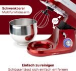 Robot Pétrin Multifonctions 1000W 5L Clatronic KM 3709 – Image 15