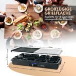 Raclette gril 8 personnes Bomann – Image 5