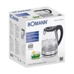 Bomann Bouilloire électrique en verre 1,5L 2200W – Image 6