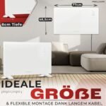 ProfiCare® Chauffage électrique avec façade en verre – Image 2